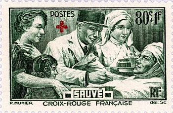 Franciaország - Vöröskereszt (1940)