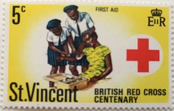 Saint Vincent - A Brit Vöröskereszt centenáriuma (1970)
