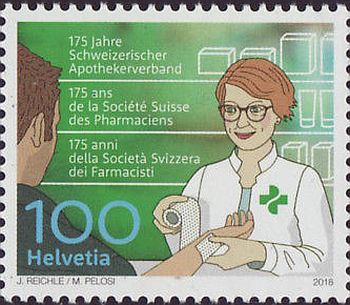 Svájc - 175 éves a Svájci Gyógyszerészek Társasága (2018)