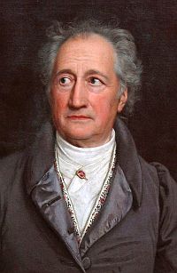 Johann Wolfgang von Goethe arcképe