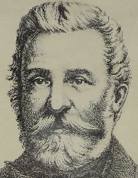 Dr. Bugát Pál arcképe