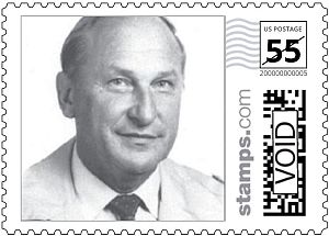 Baksa József bélyegen