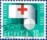 Svájc - 100 éves a Vöröskereszt (1963)